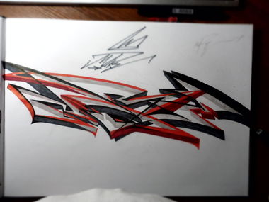 Graffiti Sketch - Photo by more_style - more