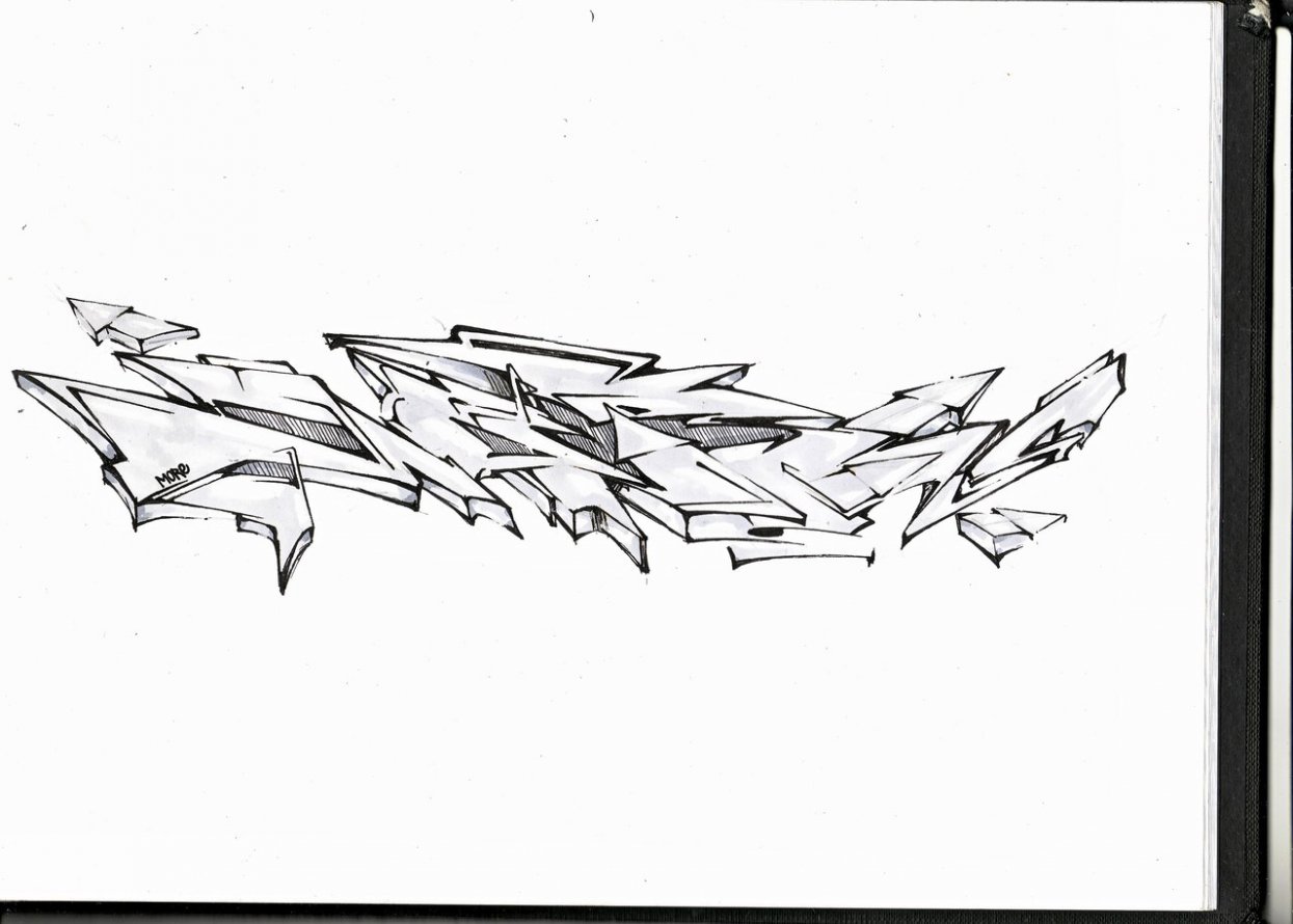 Graffiti Sketch - Photo by more_style - more (2013)