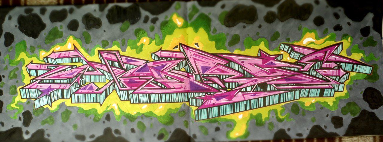 Graffiti Sketch - Photo by more_style - more (2014)