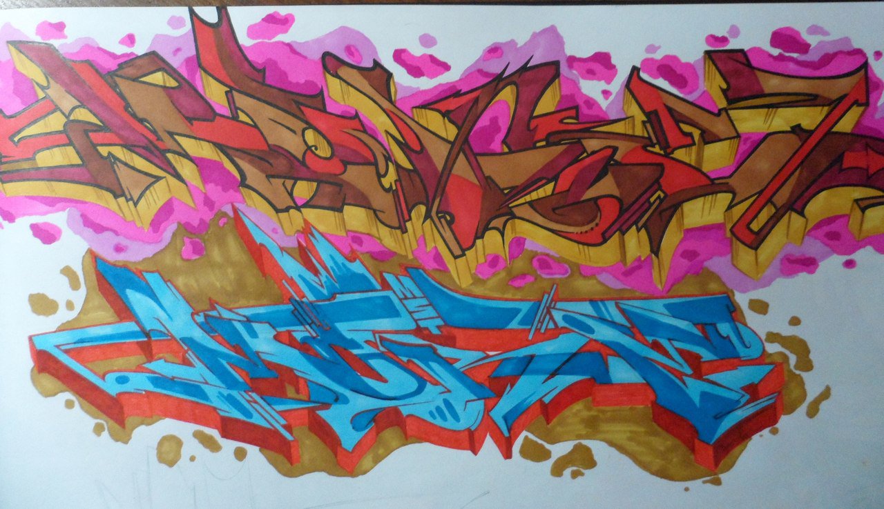 Graffiti Sketch - Photo by more_style - more (2014)