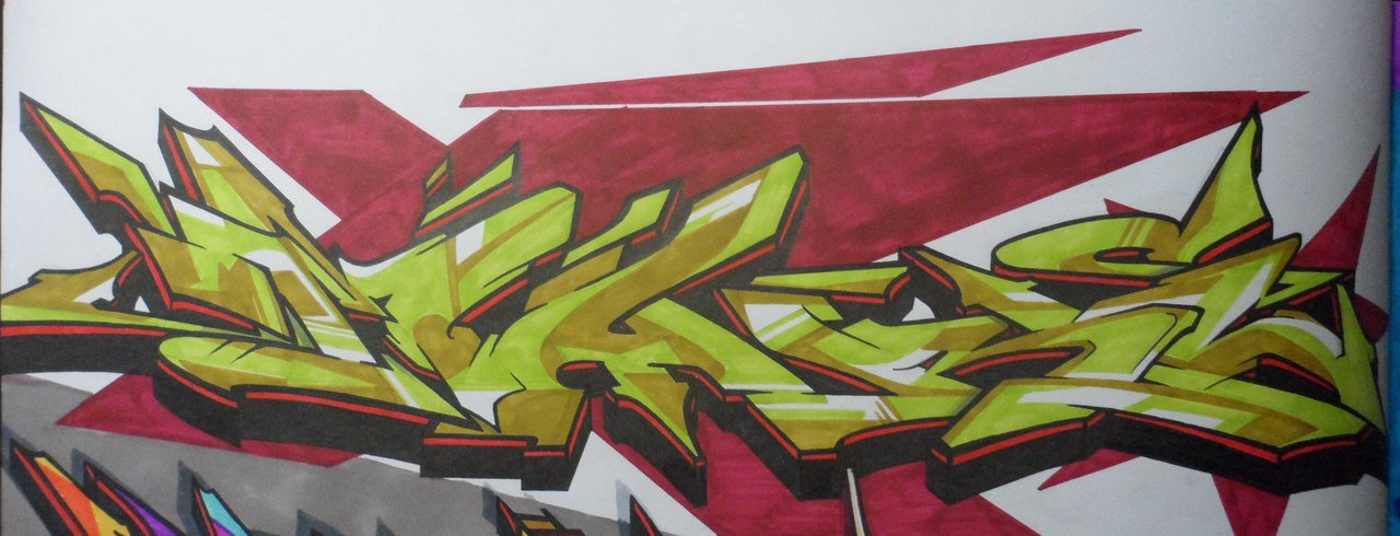 Graffiti Sketch - Photo by more_style - more (2014)