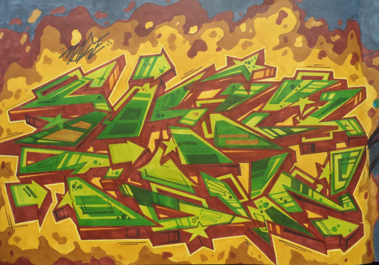 Graffiti Sketch - Photo by more_style (2014)