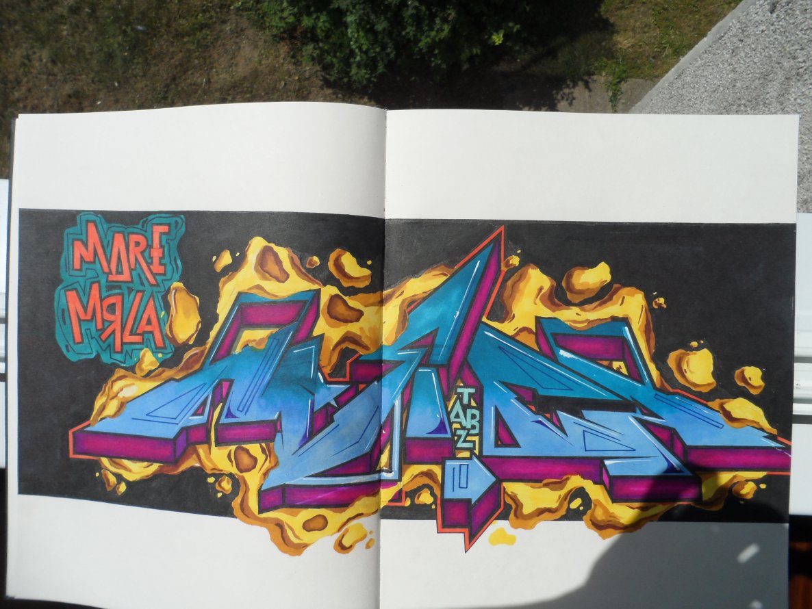 Graffiti Sketch - Photo by more_style (2014)