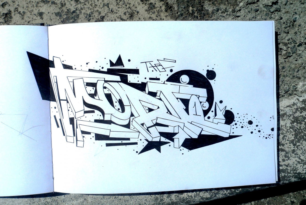 Graffiti Sketch - Photo by more_style