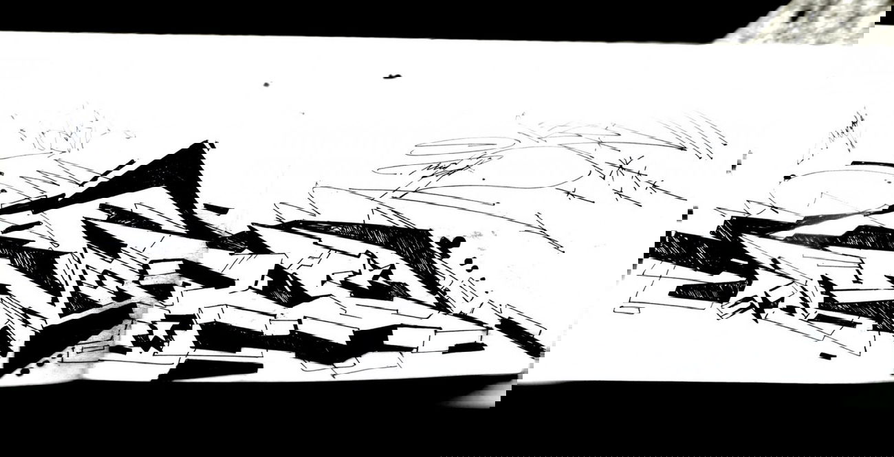 Graffiti Sketch - Photo by more_style - MORE, TABZ, BOYS (2015)