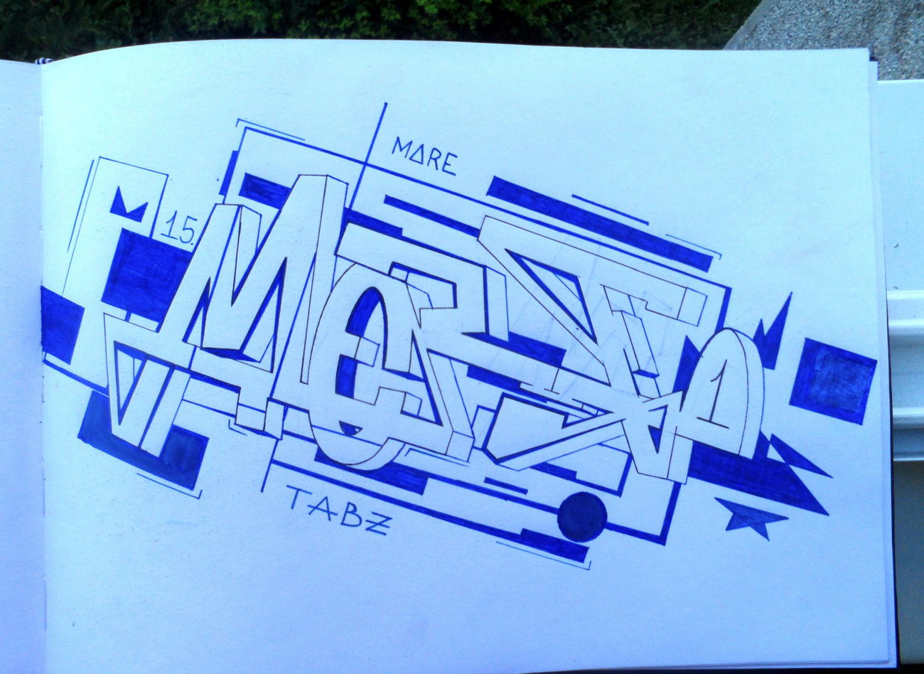 Graffiti Sketch - Photo by more_style - more, tabz, crew (2015)