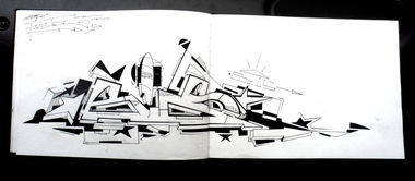 Graffiti Sketch - Photo by more_style - bios (2015)