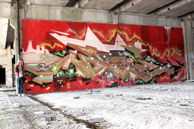 Graffiti Wall - Photo by more_style - more, (tabz, crew) (2015)