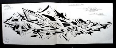 Graffiti Sketch - Photo by more_style - more (2015)