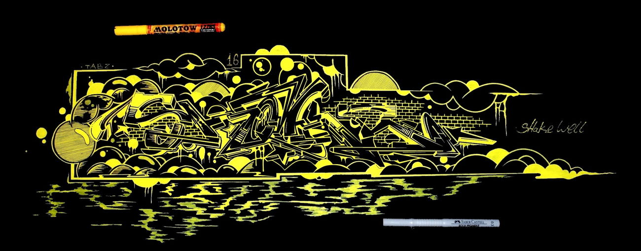 Graffiti Wall - Photo by more_style - MORE, TABZ, CREW (2016)