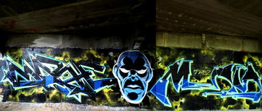 Graffiti Wall - Photo by more_style - more|miaso, tabz, crew