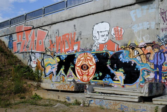 Graffiti Wall in Msk - Photo by mors1 - mors, zion (2011)