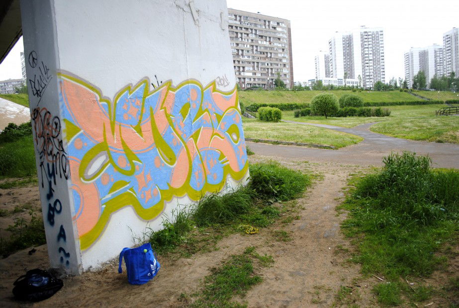 Graffiti Wall in Msk - Photo by mors1 - mors (2011)