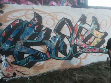 Graffiti Wall - Photo by mortek1 - yela, oldenburg