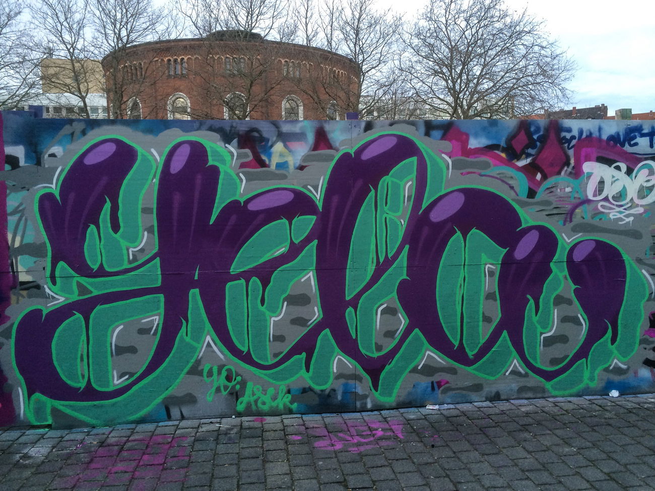 Graffiti Wall - Photo by mortek1 - yela, oldenburg, hannover