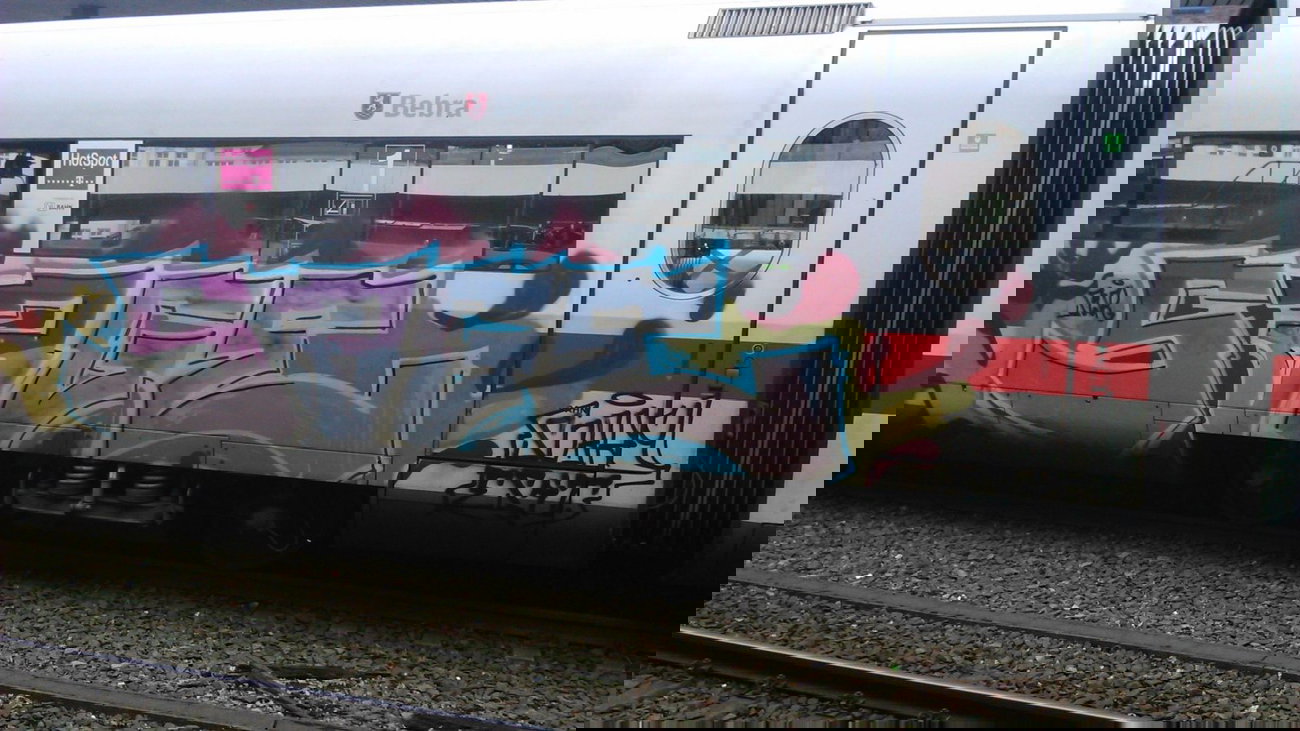 Graffiti Train - Photo by moschek (2015)