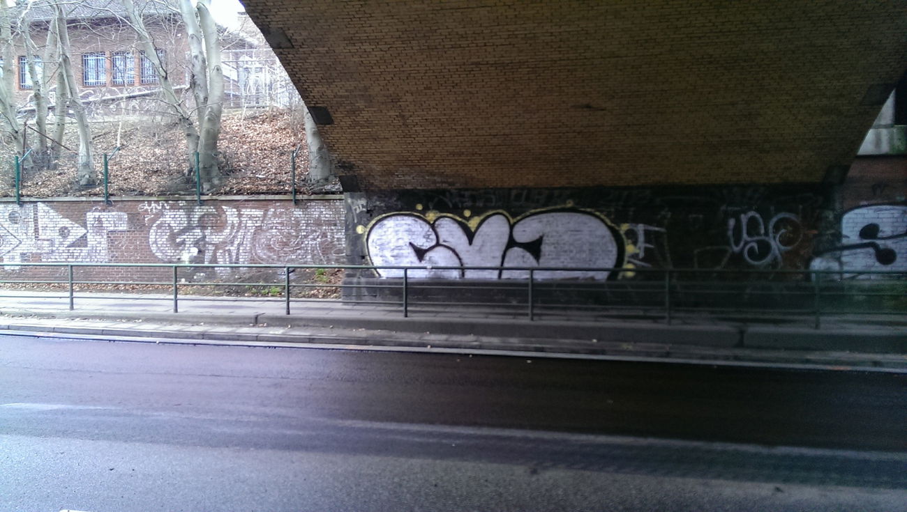 Graffiti Bombing in Hamburg - Photo by moschek - Cvd (2016)