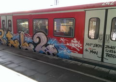 Graffiti Train - Photo by moschek - Rtl2 (2017)