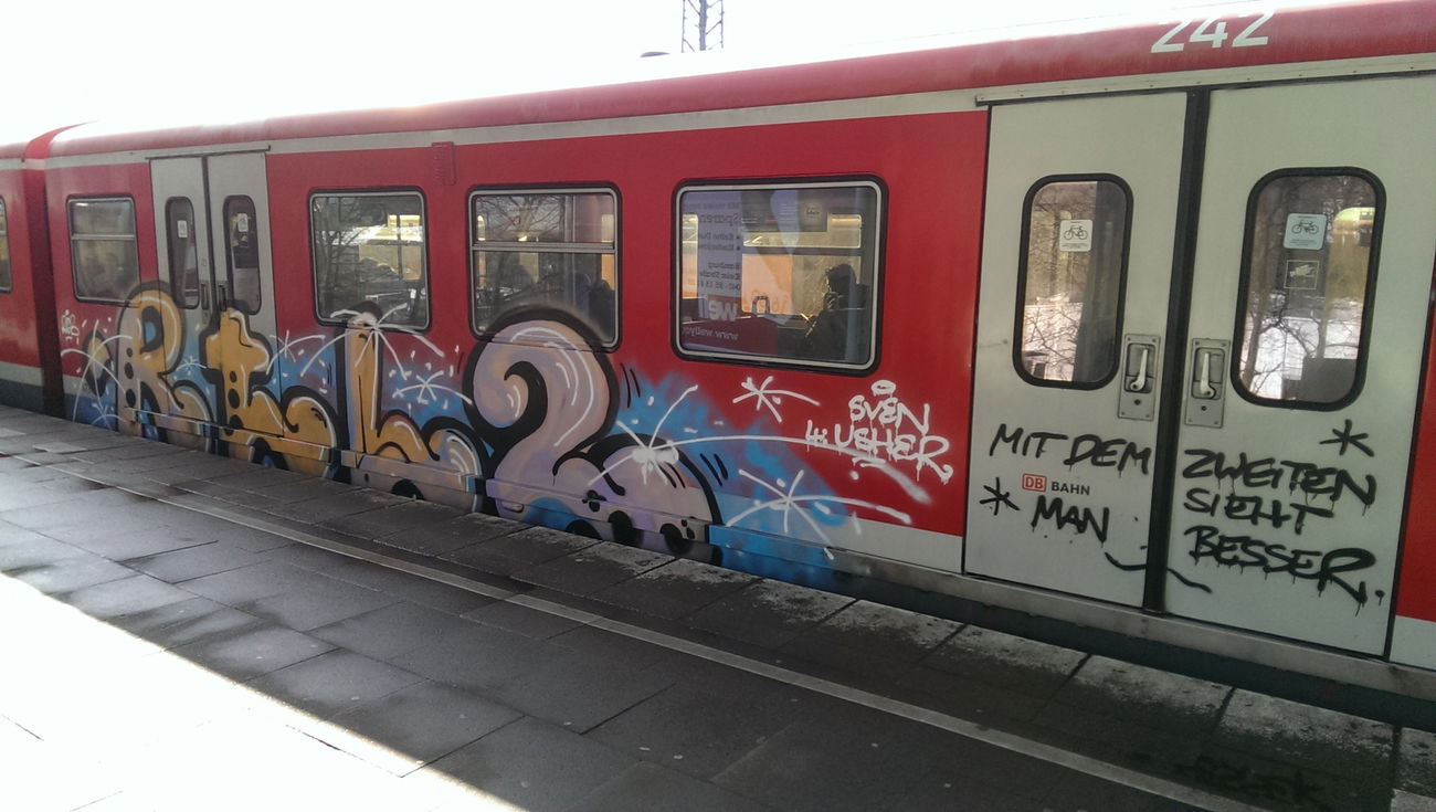 Graffiti Train - Photo by moschek - Rtl2 (2017)