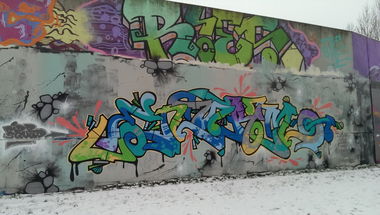 Graffiti Wall - Photo by moschek