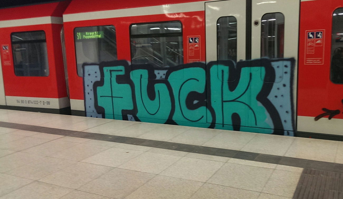 Graffiti Train - Photo by moschek (2017)