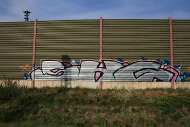 Graffiti Bombing - Photo by moschek - shg, yrz, simple