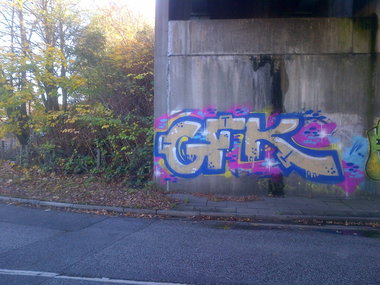 Graffiti Bombing in Hamburg - Photo by moschek - gfk (2013)