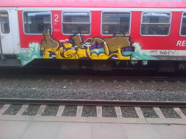 Graffiti Wall - Photo by moschek - riot, mhs