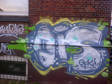 Graffiti Bombing in Hamburg - Photo by moschek - ois, gfk