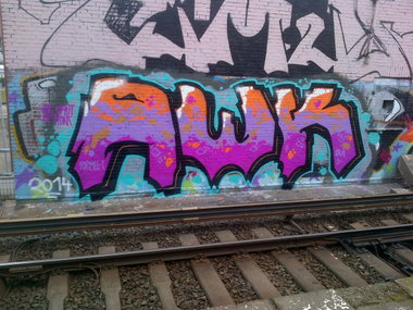 Graffiti Wall - Photo by moschek - awk (2014)