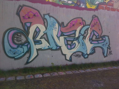 Graffiti Wall in Hamburg - Photo by moschek - basic, rs (2014)