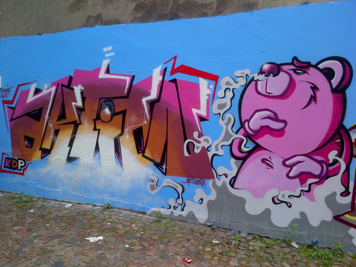 Graffiti Wall - Photo by moschek - aktion, kdp (2014)