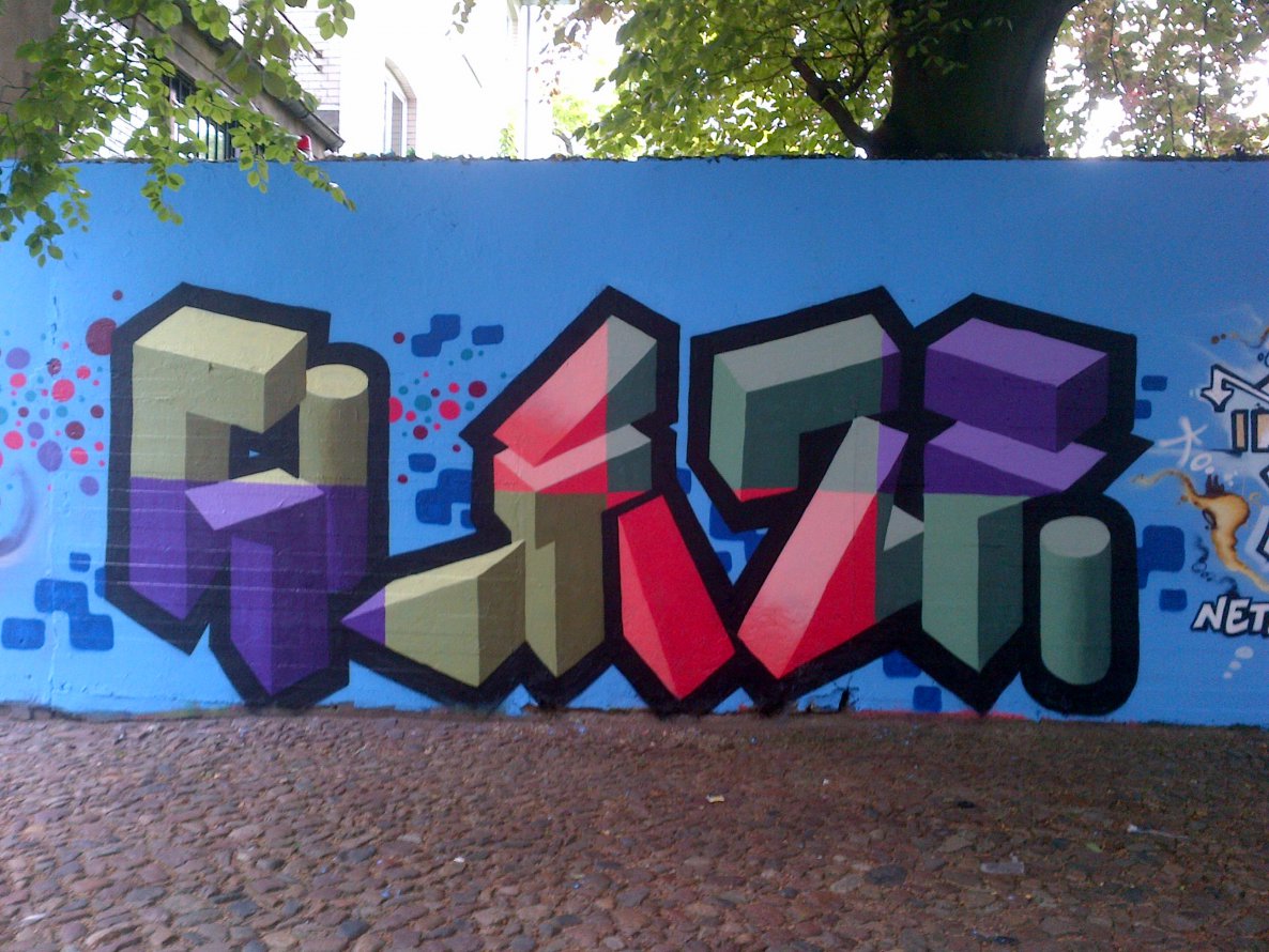Graffiti Wall - Photo by moschek - glaze (2014)