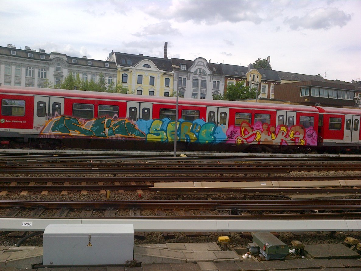 Graffiti Train - Photo by moschek - qms (2014)