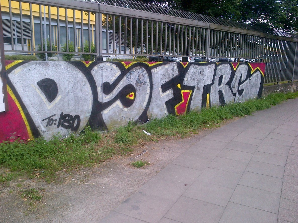 Graffiti Bombing - Photo by moschek - dsf, trg (2014)