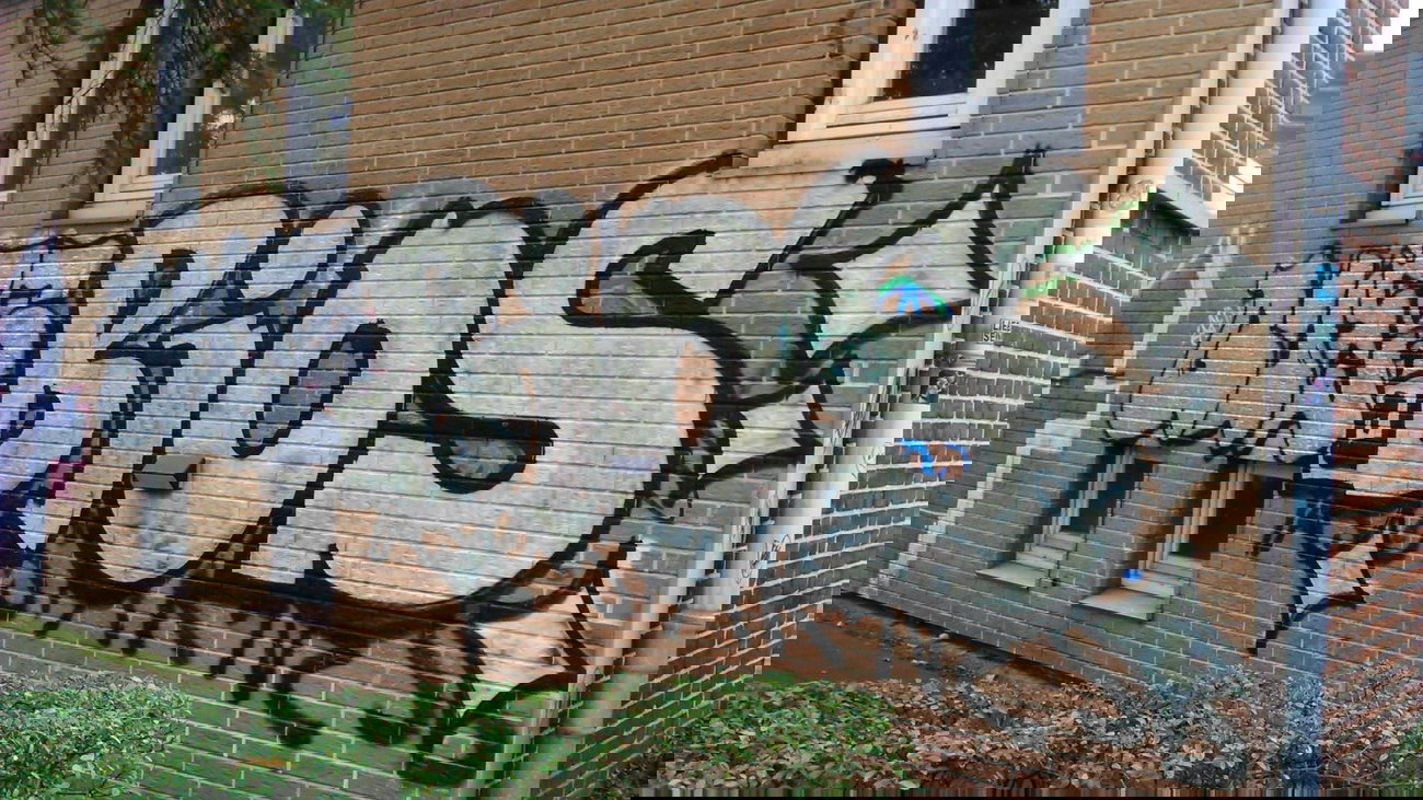 Graffiti Bombing in Hamburg - Photo by moschek - ques, bios, end (2014)