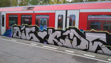 Graffiti Train - Photo by moschek - ois, Kids (2014)