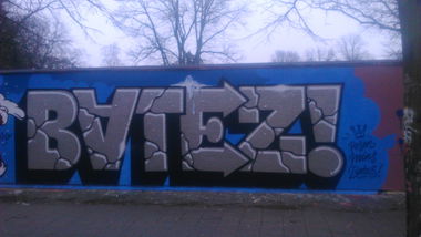 Graffiti Wall in Malmö  - Photo by moschek - Bates (2015)