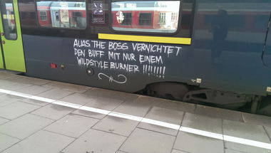 Graffiti Train - Photo by moschek - Alias (2017)