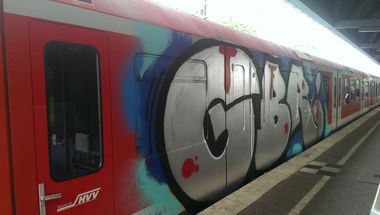 Graffiti Train - Photo by moschek - Gbr (2017)