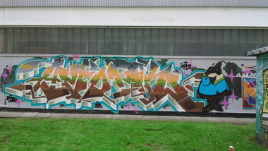 Graffiti in HAMBURG - Photo by moschek - amosk (2015)