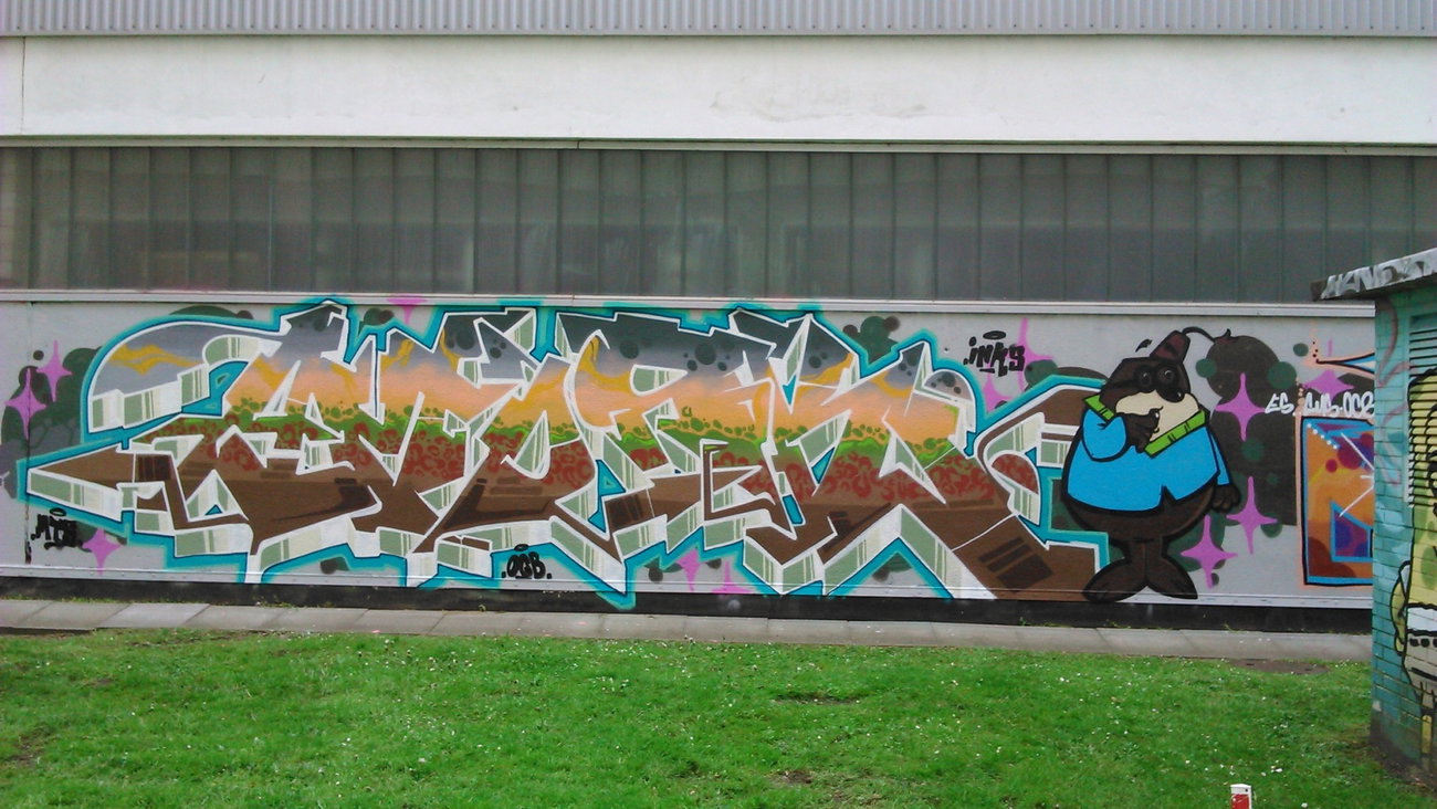 Graffiti in HAMBURG - Photo by moschek - amosk (2015)