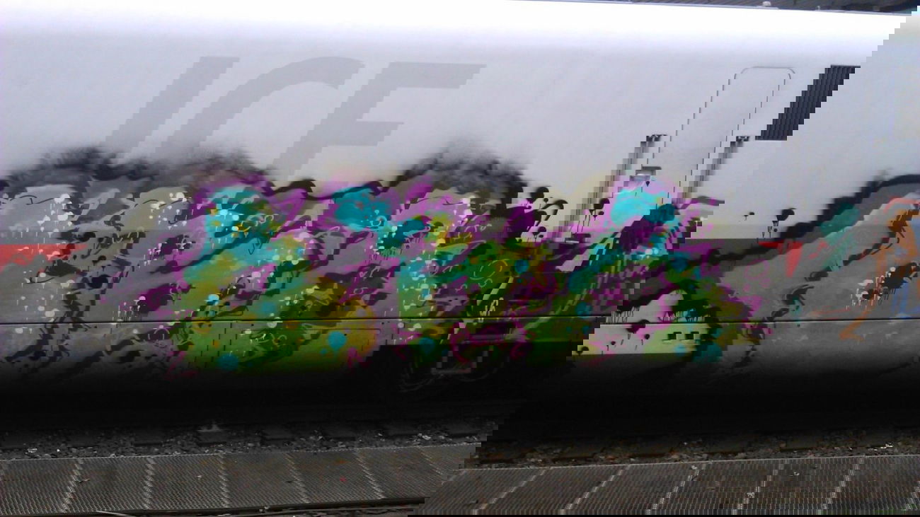 Graffiti Train - Photo by moschek (2015)