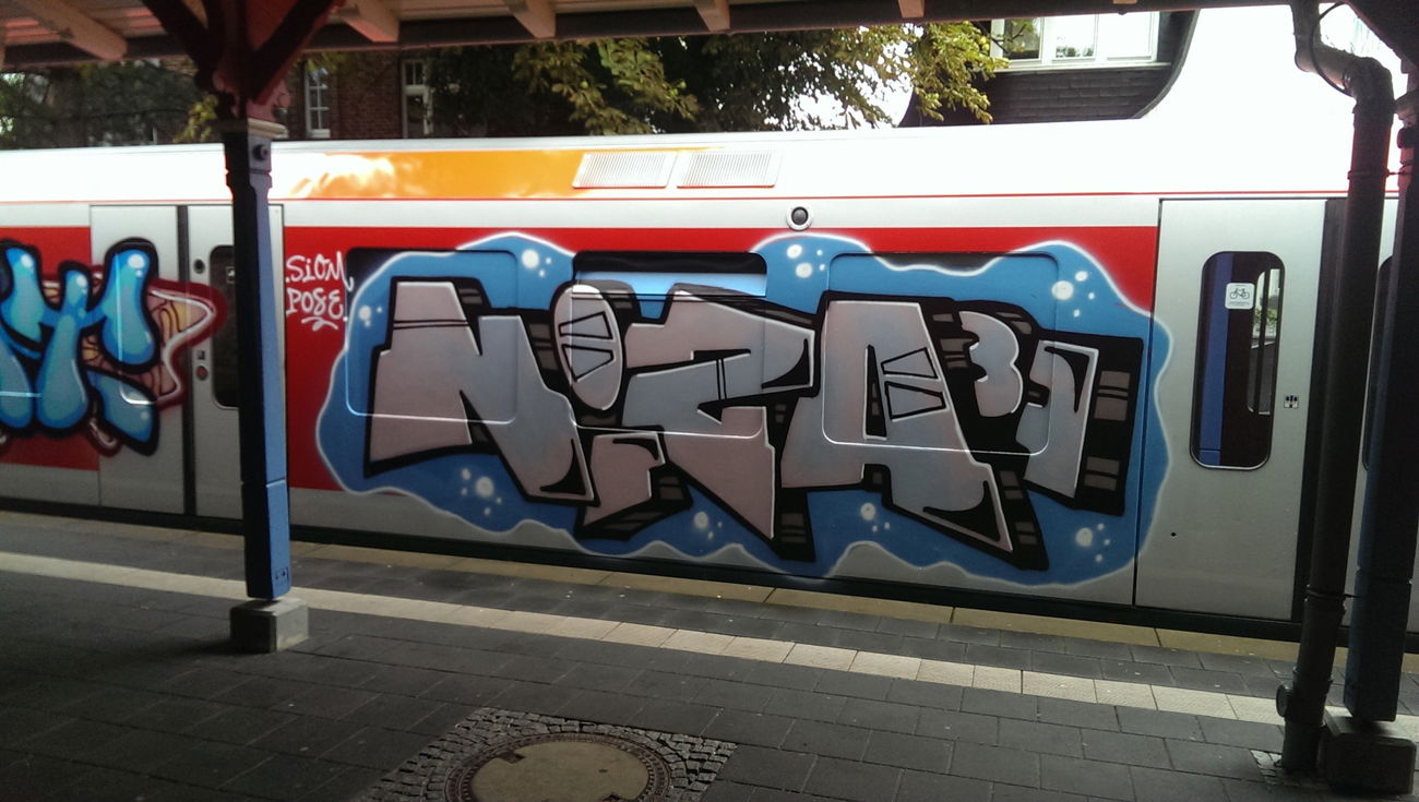 Graffiti Train - Photo by moschek