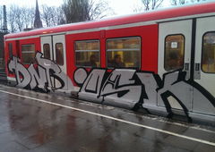 Graffiti Train - Photo by moschek (2018)