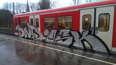 Graffiti Train - Photo by moschek (2018)