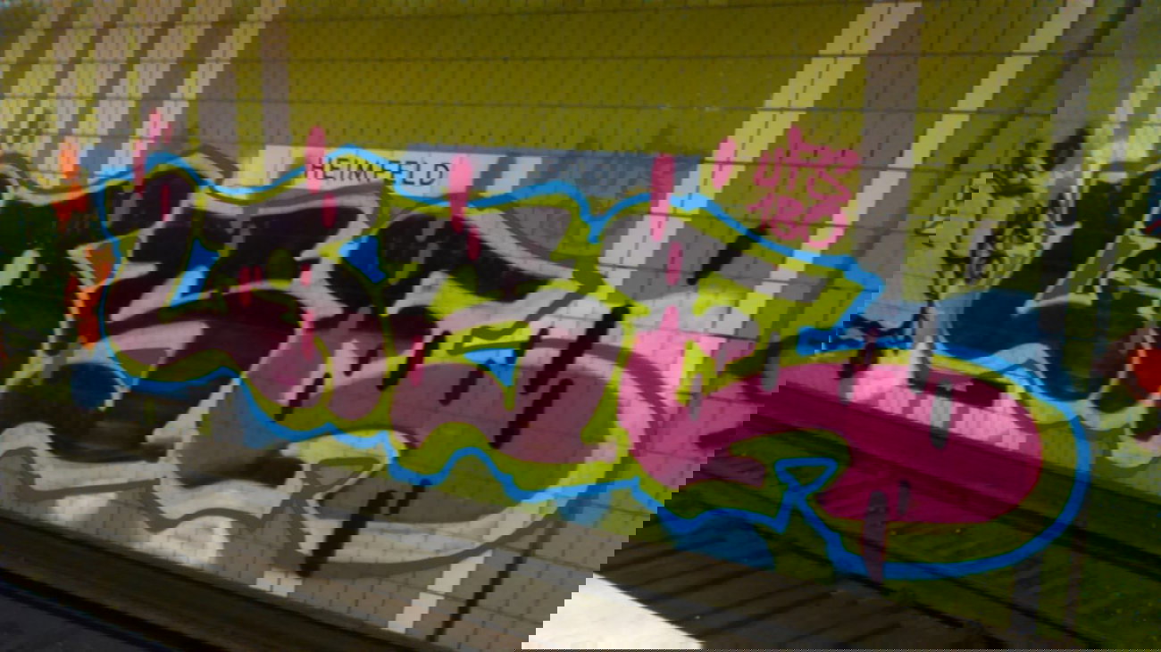 Graffiti Bombing in Hamburg - Photo by moschek - lose, 180, ufs (2015)