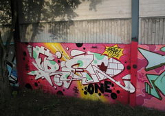 Graffiti Wall in Lüneburg - Photo by moschek - fred (2015)