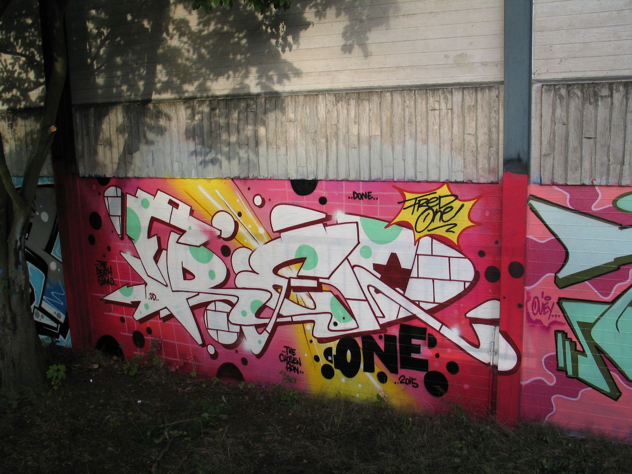 Graffiti Wall in Lüneburg - Photo by moschek - fred (2015)