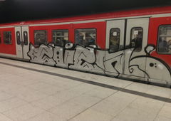 Graffiti Train - Photo by moschek (2018)